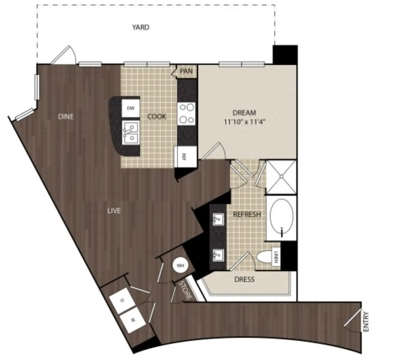 5755 Hermann Park - Diagram