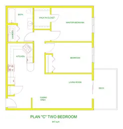Two Bedroom One Bath