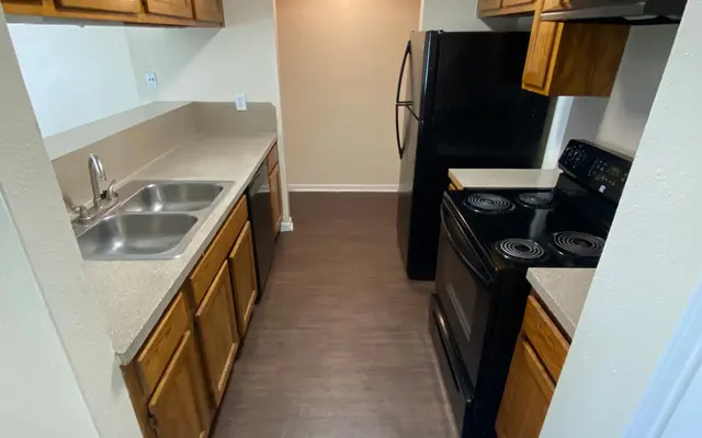Langham Creek Apartments - Unit B Kitchen Langham Creek Apartments - Room, Floor