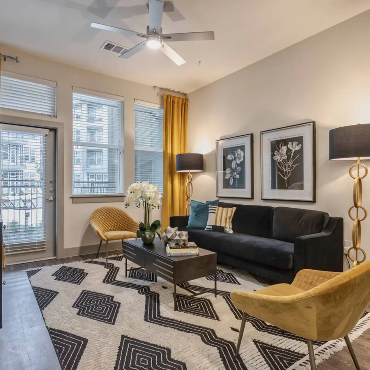 Frankford Station​ - Rug, Chair, Couch