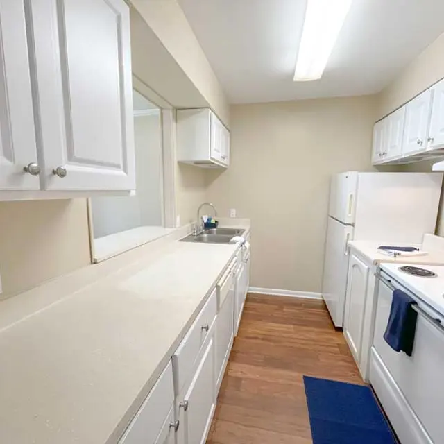 Chateau Apartments Chateau Apartments - Indoors, Kitchen, Wood