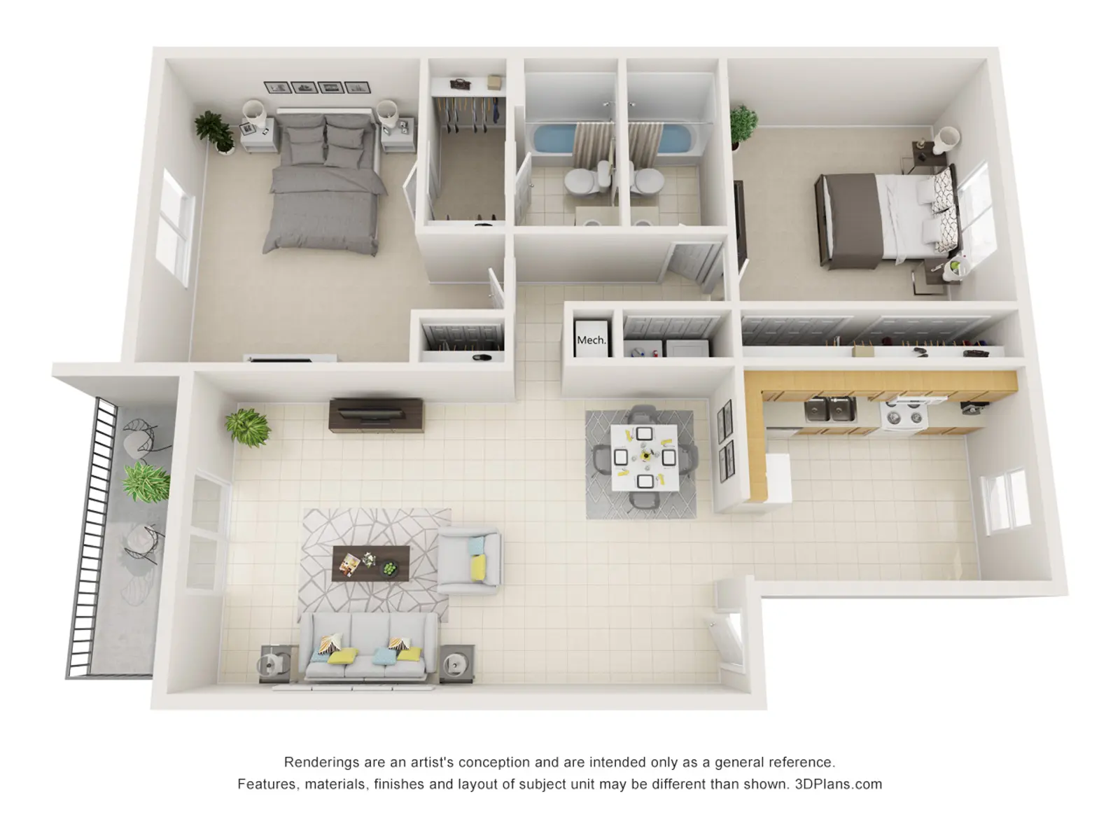 Enclave at Sabal Pointe - Diagram