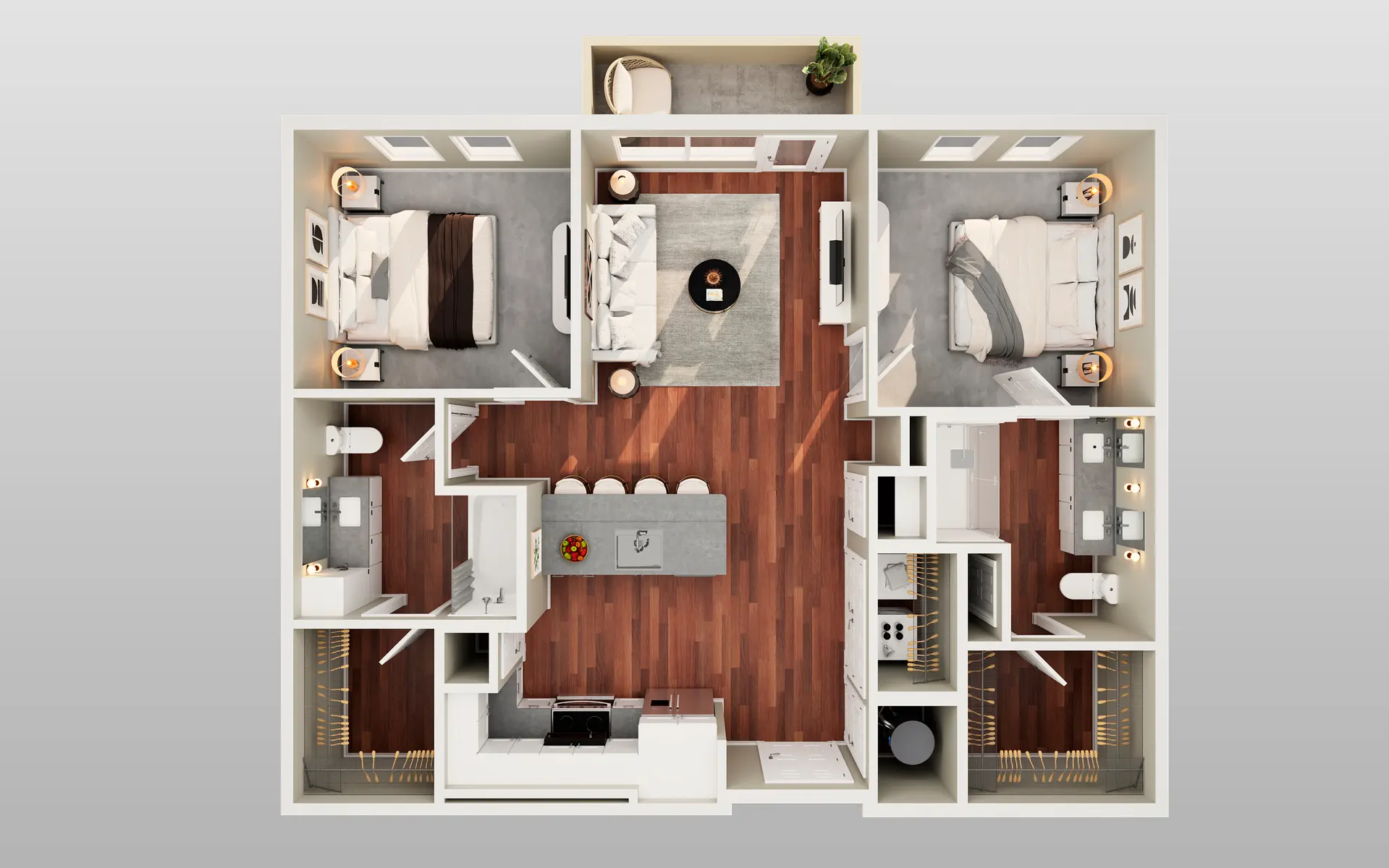 District Midtown - Diagram, Floor Plan