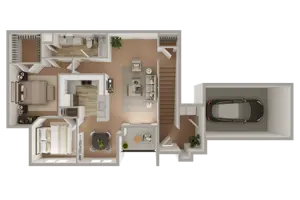 2 Bedroom 1 Bath REEP Reno