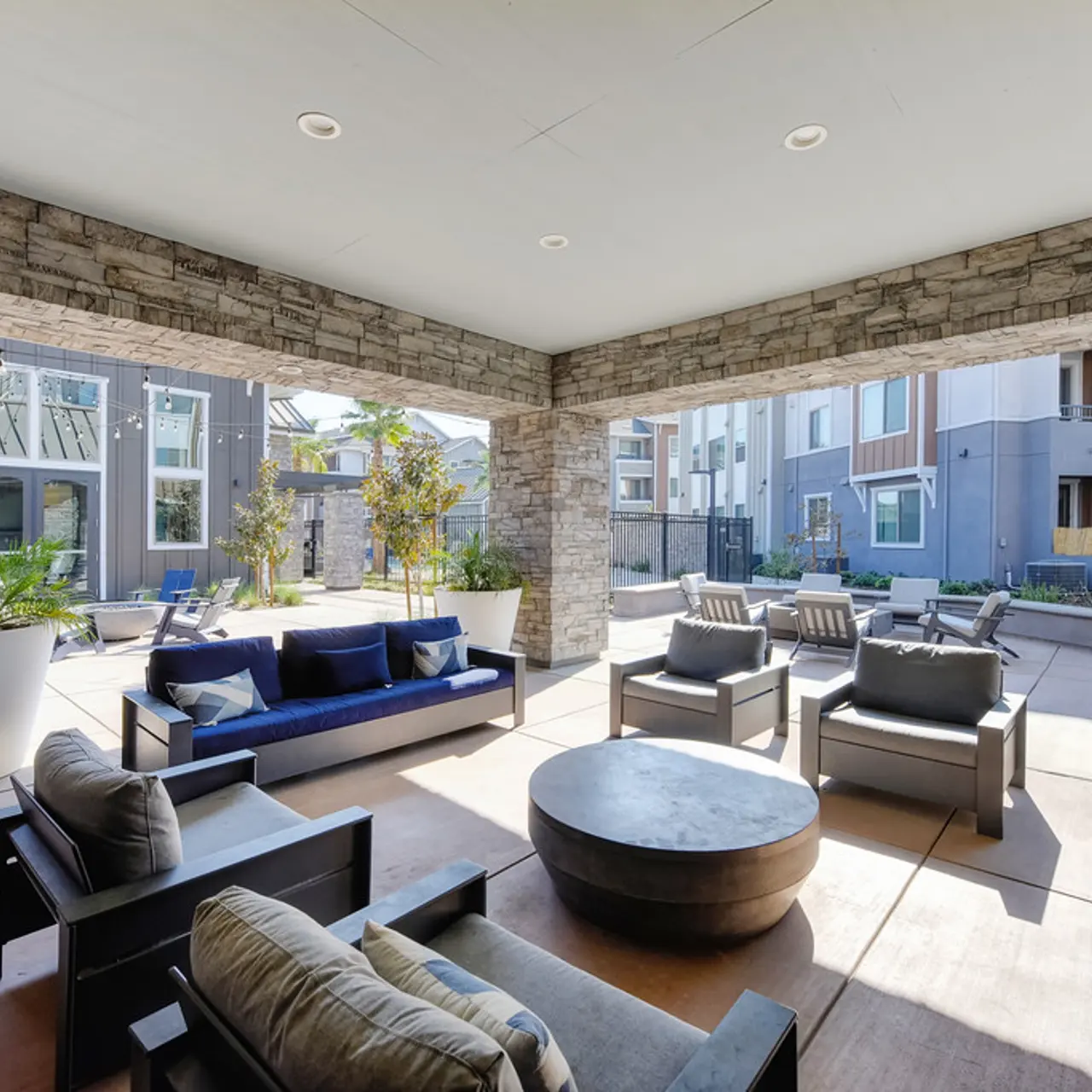 Gateway Station - Living Room, Room, Flooring