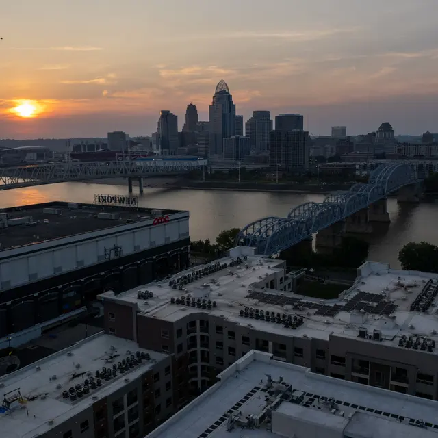Aqua on the Levee - Cityscape, Urban, City