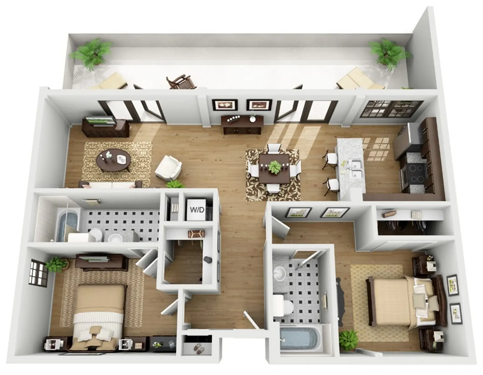 2 Bedroom for rent New Orleans LA