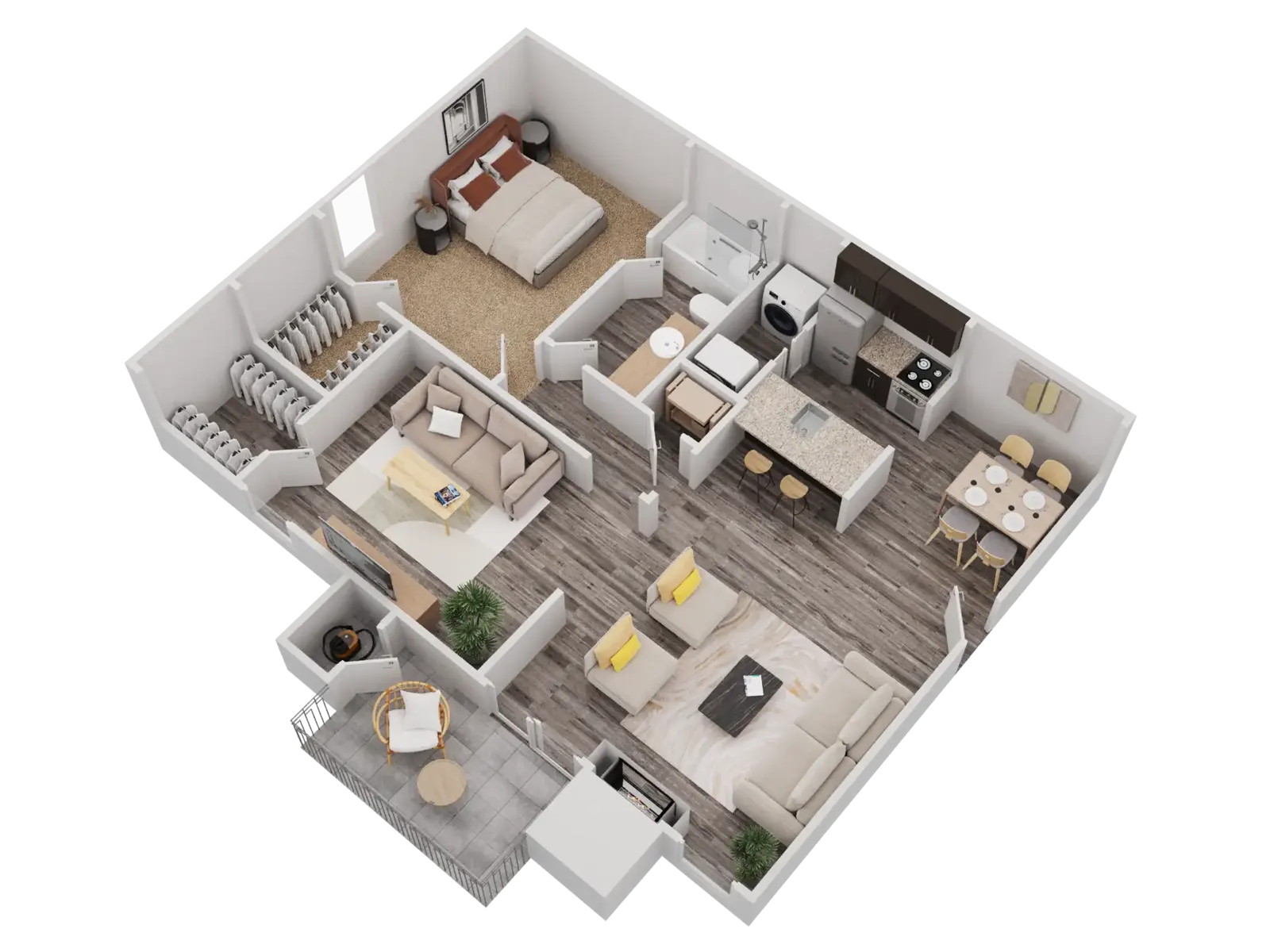 Oak Glen - Diagram, Floor Plan