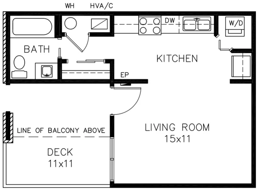 Apartments at M-Streets - Plan, Plot, Diagram