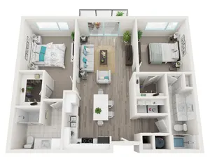 2B - Paradise (balcony)