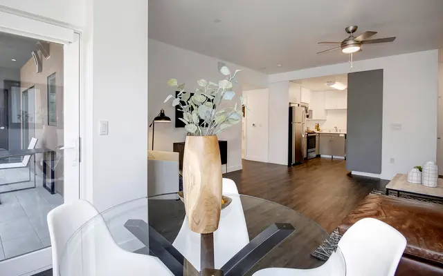2301 K Street - Indoors, Table, Ceiling Fan