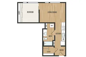 1 Bedroom A4