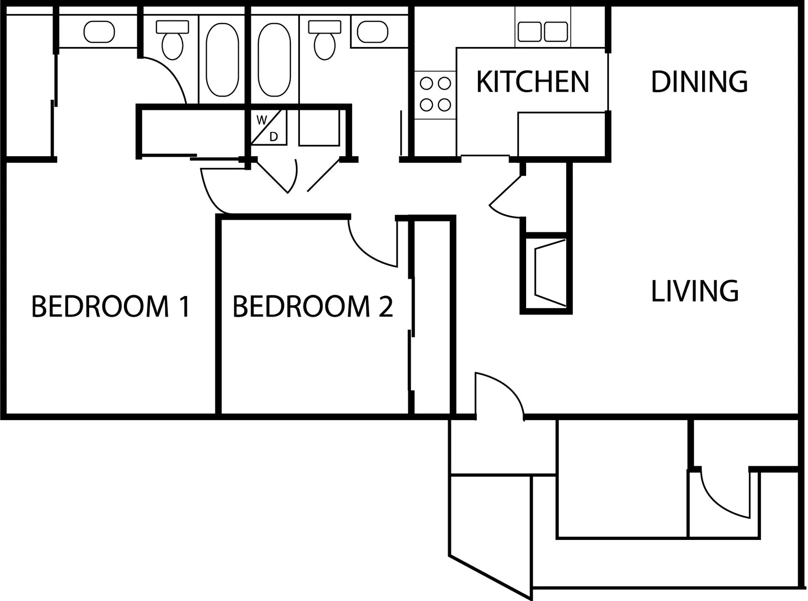 Bradshaw Place - Diagram