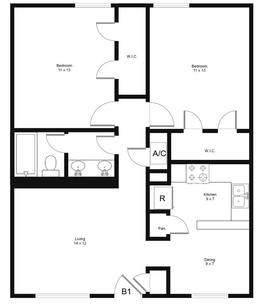 Verde Apartments Verde Apartments - Floor Plan, Diagram