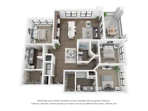 C1 (3 Bedroom)