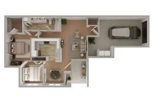 2 Bedroom 1 Bath REEP Reno