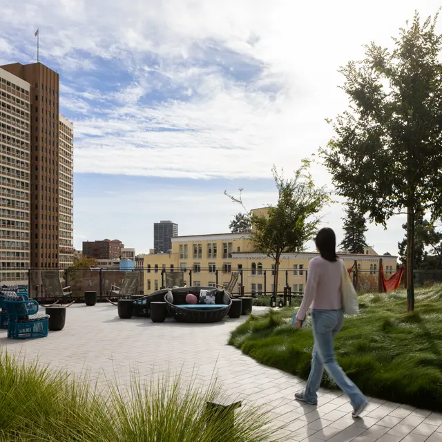 The Lark Uptown - Walking, City, Path