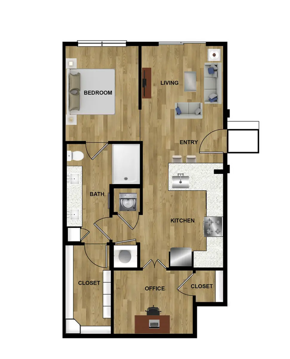 White Oak Highline - Diagram, Floor Plan, Chart