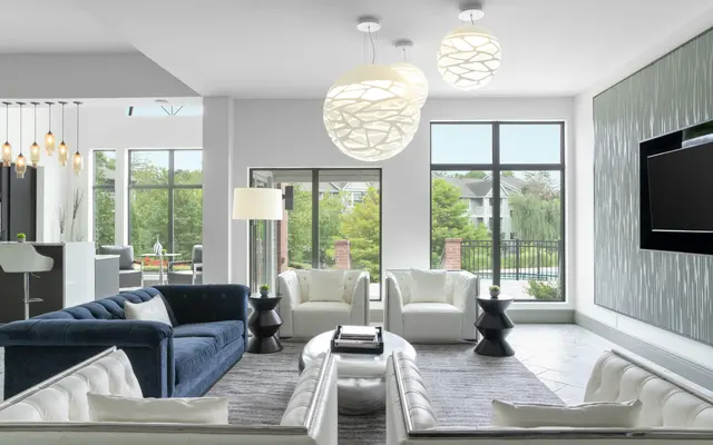 South Charlotte apartments interior photo of the lounge - Living Room, Furniture, Indoors