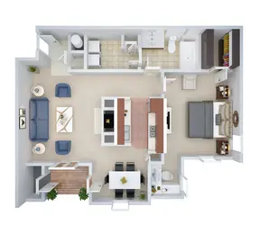 1 bedroom (cca2)