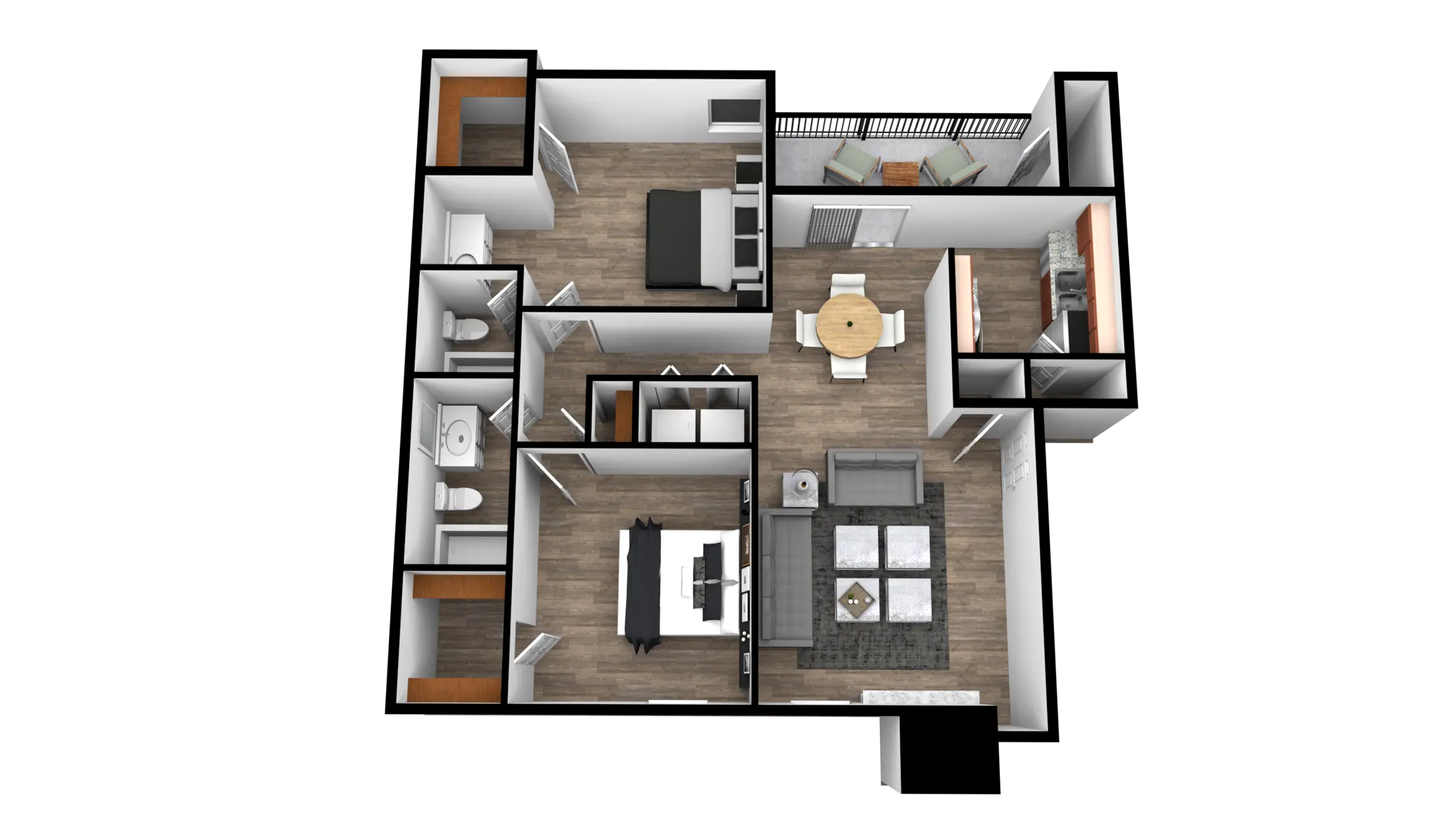 Clayton Pointe - Floor Plan, Diagram