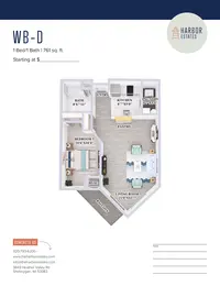 1 Bedroom 1 Bathroom