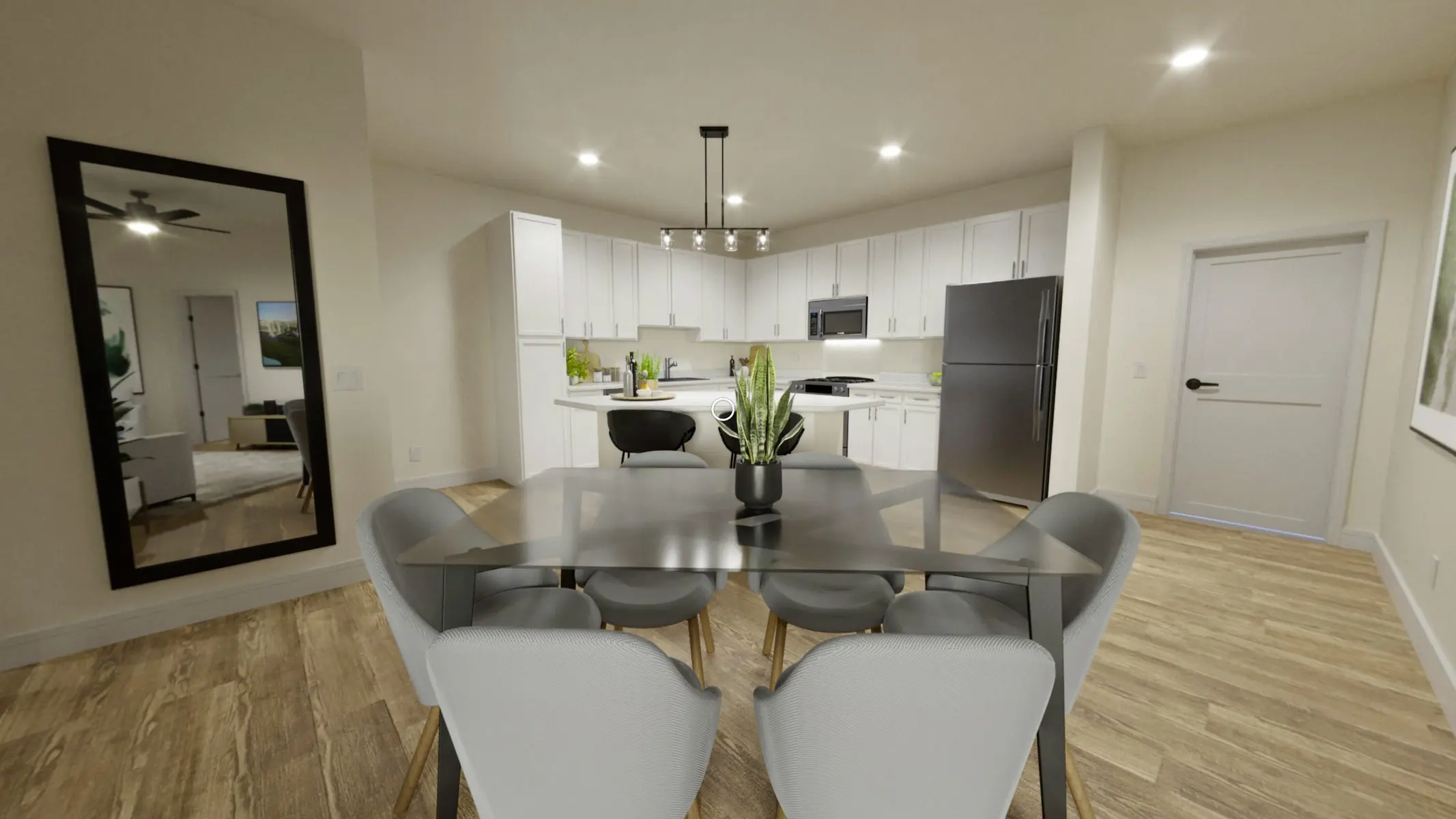 The Flats at Avalon Park Wesley Chapel - Dining Room, Dining Table, Furniture
