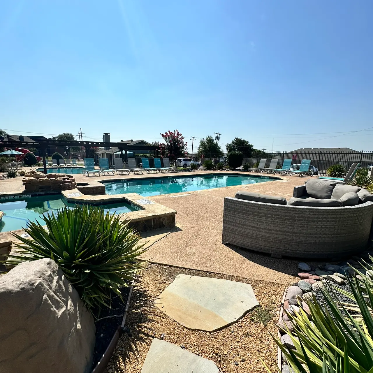 Autumn Breeze Apartments - Potted Plant, Backyard, Outdoors