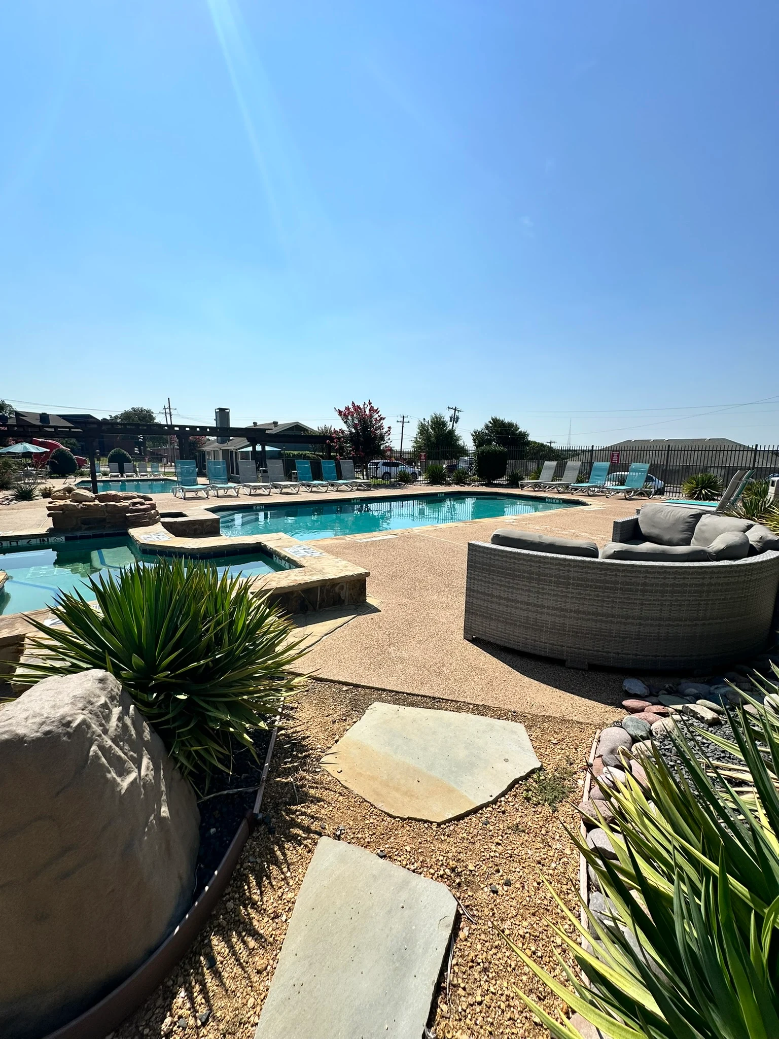 Autumn Breeze Apartments - Potted Plant, Backyard, Outdoors