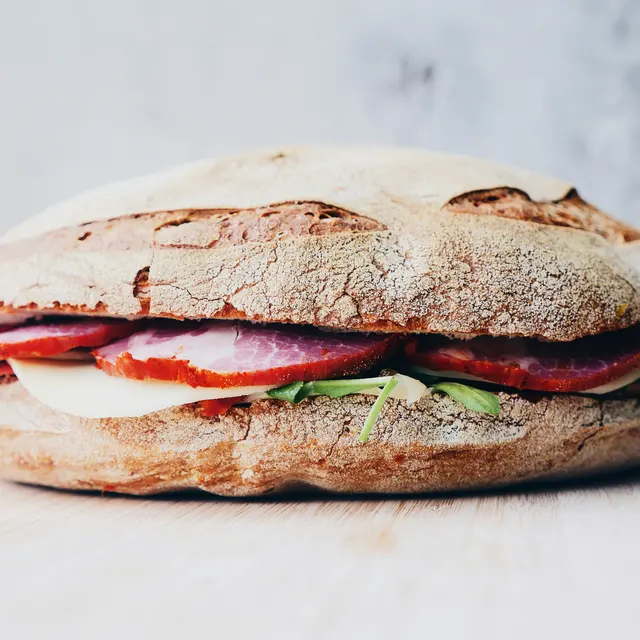 Rhino Market & Deli Asbury Flats - Food, Food Presentation, Burger