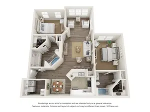 Garden Grove Reno S 2x2 - 1265 SQ FT