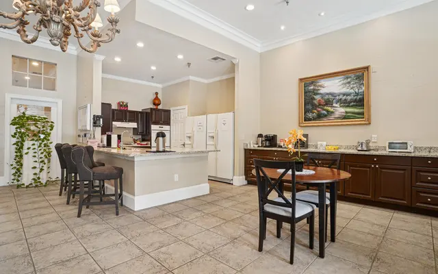 Villas of Mission Bend - Dining Room, Dining Table, Indoors