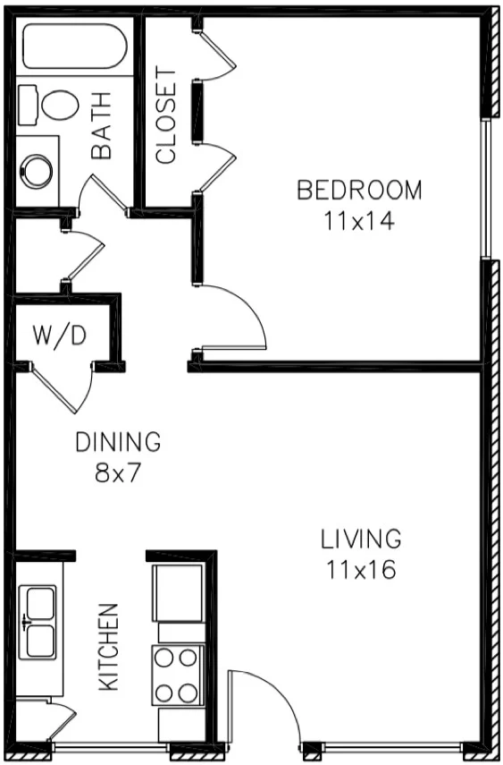 Austin's Place Apartments - Diagram