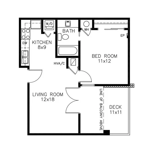 Apartments at M-Streets - Diagram