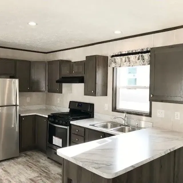 Riverbluffs Mobile Home Park - Indoors, Interior Design, Kitchen