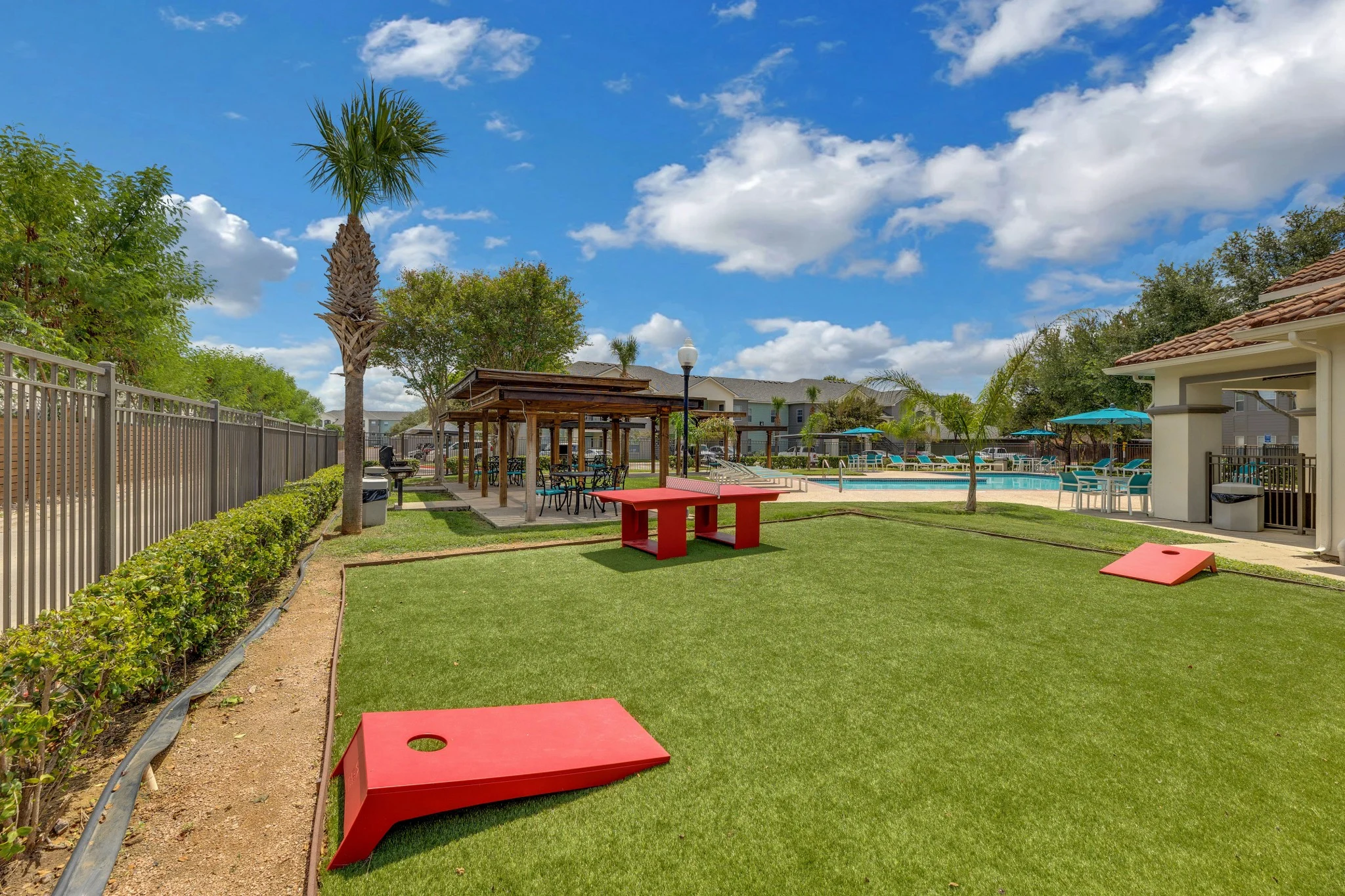 Cienega Linda Cienega Linda - Grass, Plant, Bench