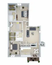 3 Bd/2 Bath (moc2)