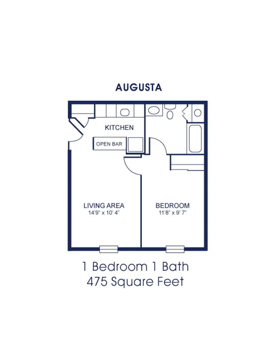 Courts of Valle Vista - Floor Plan, Diagram