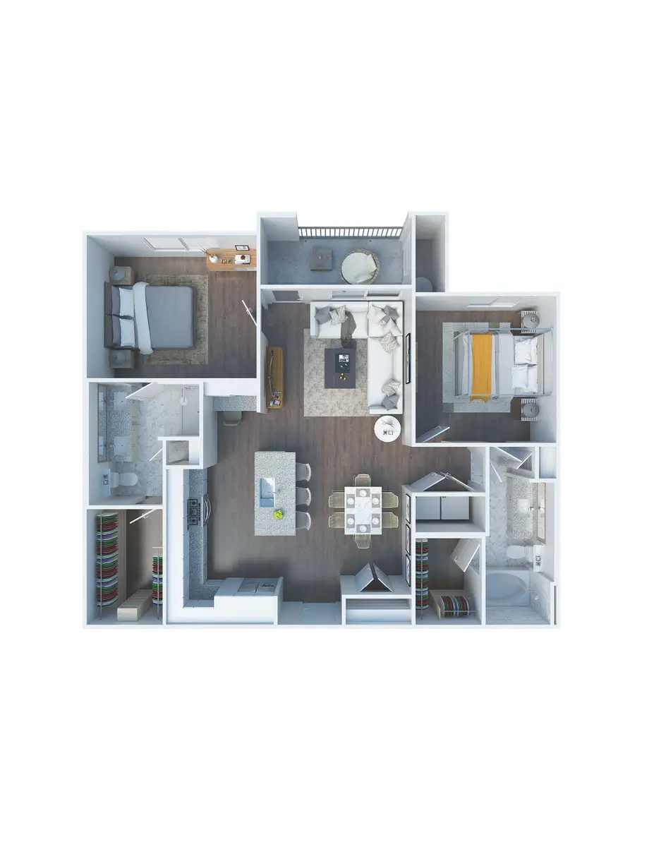 Mustang Ridge - Indoors, Interior Design