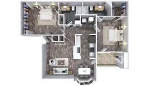 2 Bedroom 2 Bathroom