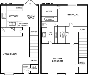Willow Oak-2 bed 1.5 bath conn/patio TH