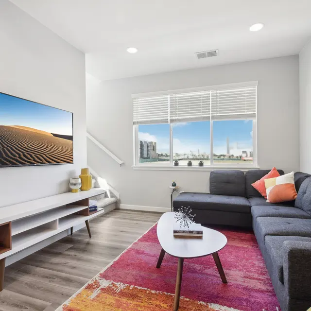 The Rowhomes - Living Room, Interior Design, Home Decor