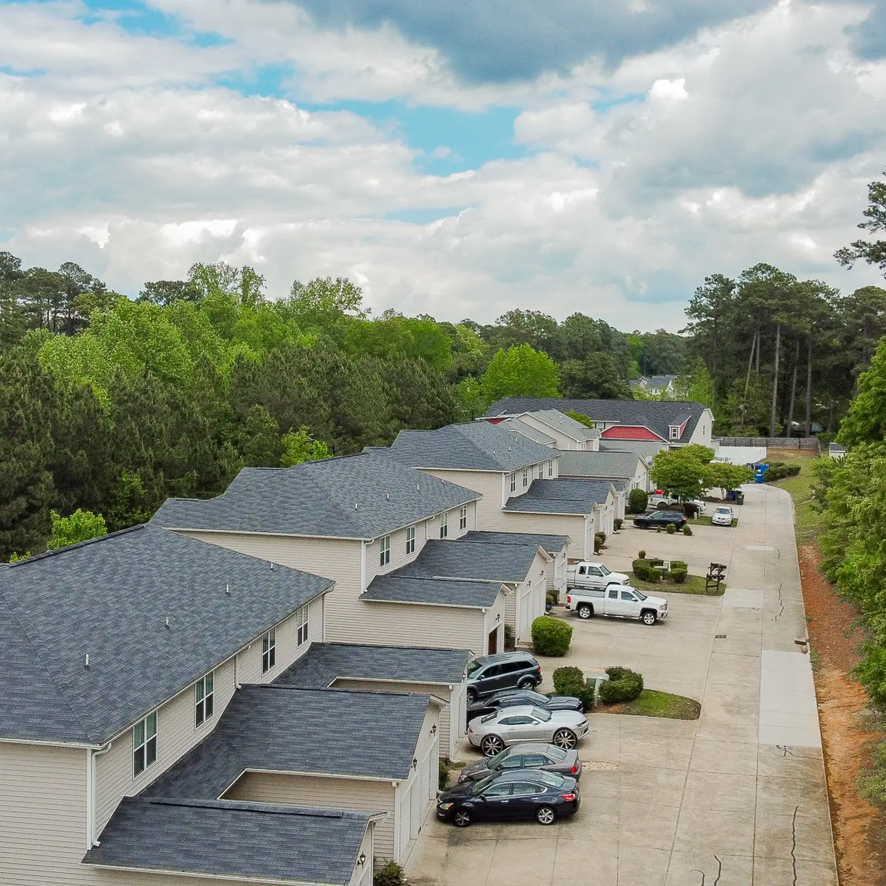 Townes at Northridge Park - Outdoors, Aerial View, Building