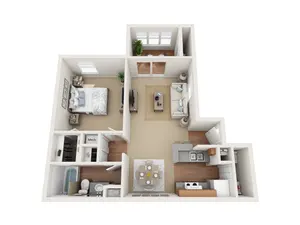 1 Bedroom 1 Bathroom - A2 1 Bedroom 1 Bathroom - A2