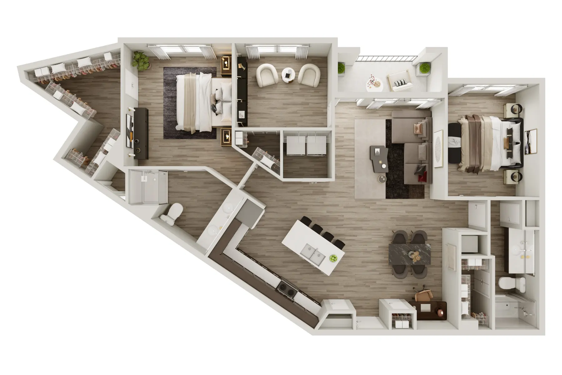The Hamilton The Hamilton - Diagram, Floor Plan