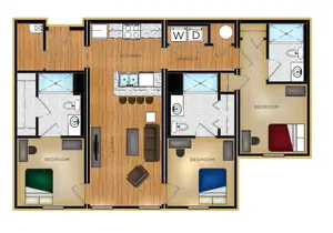 P1 3 Bed