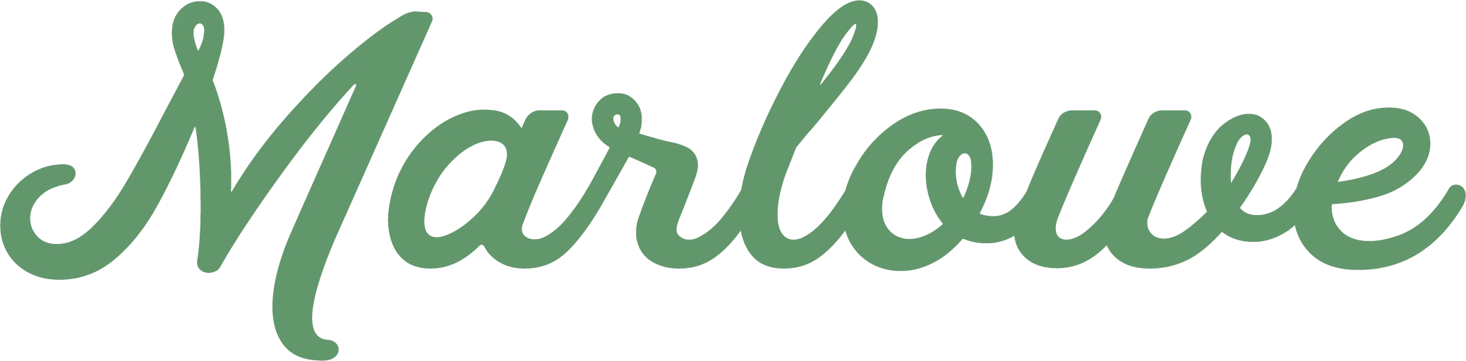 Marlowe Marlowe - Green, Logo, Text