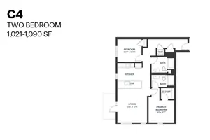 Two Bedroom C4