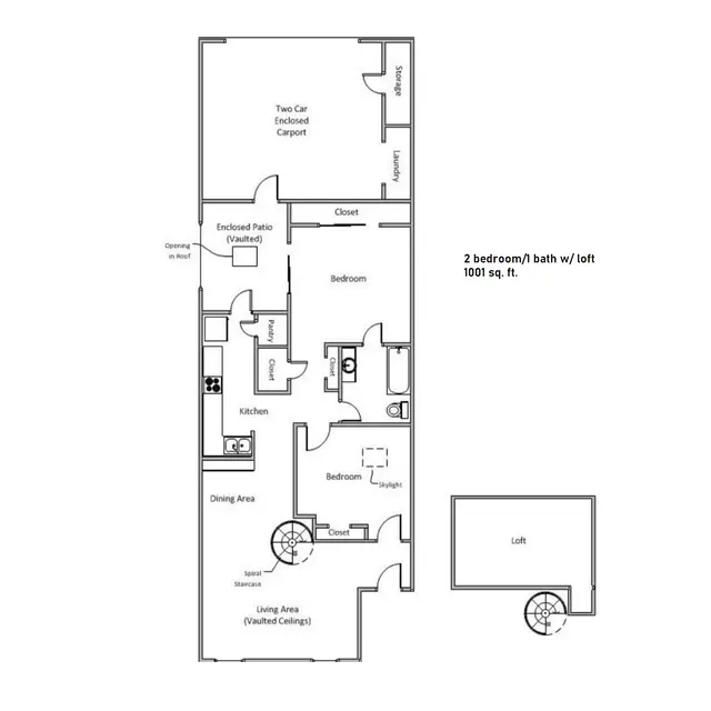 Oaks Branch Apartments - Diagram