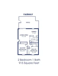 2Bed/1Ba-Dn W/D (F)